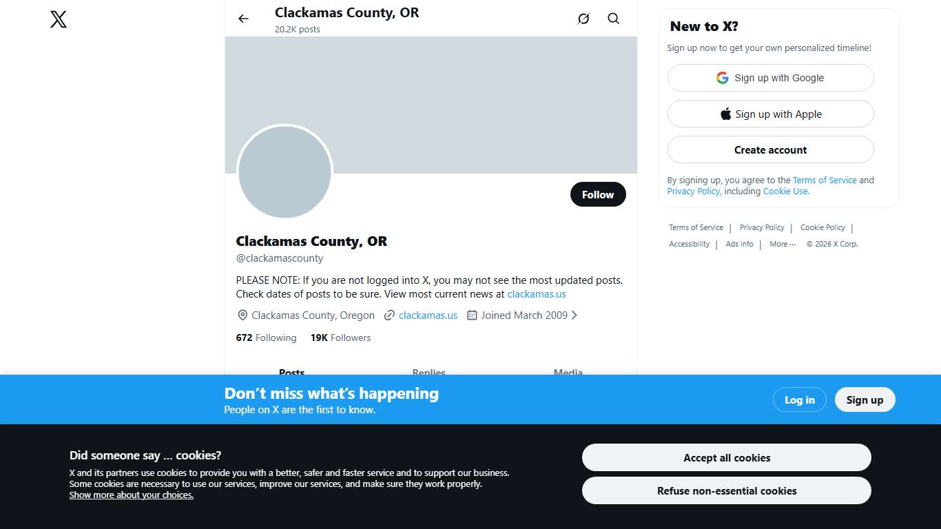 Clackamas County, OR (@clackamascounty) / X